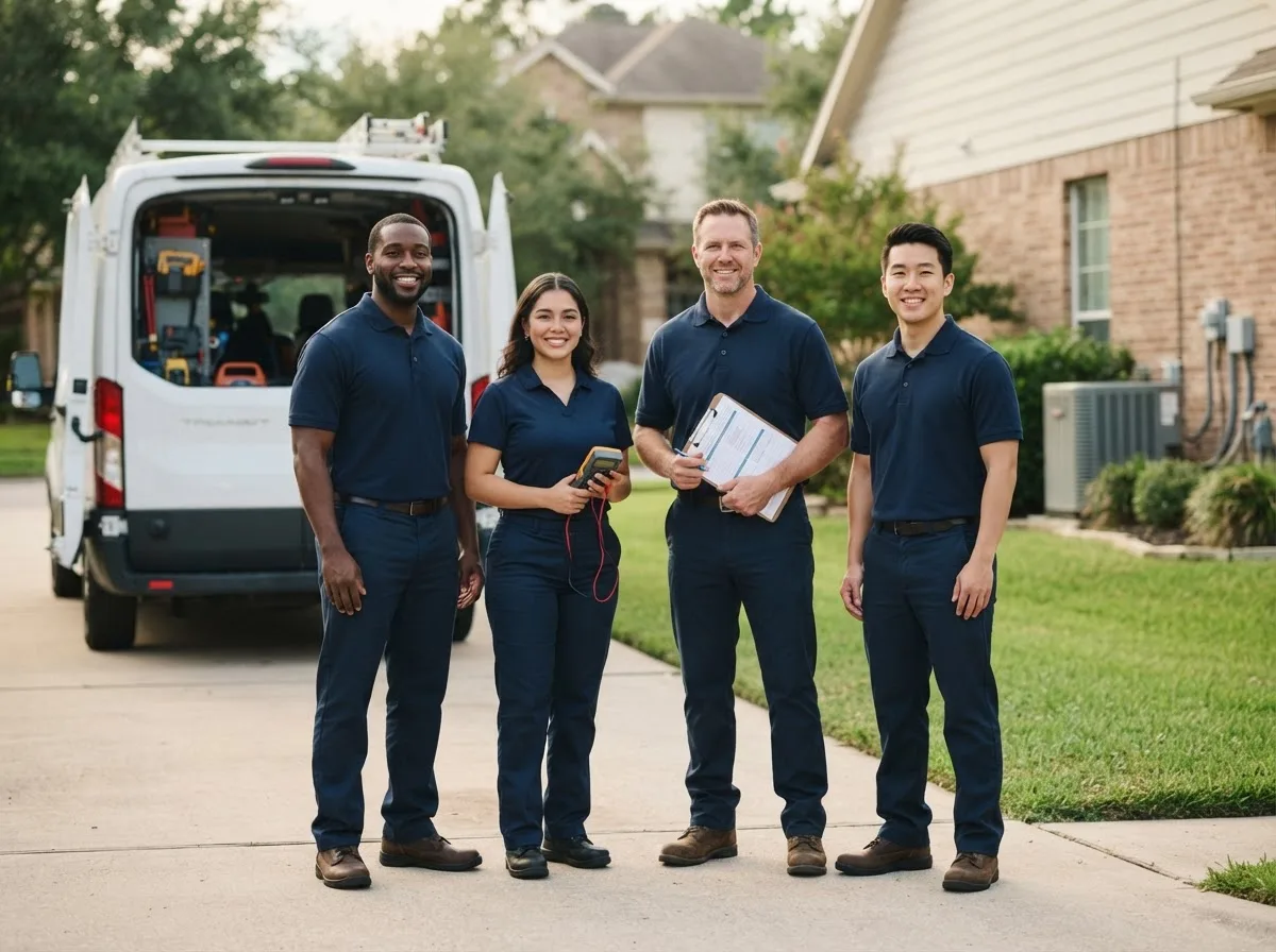 Certified HVAC technician near Wadsworth, TX
